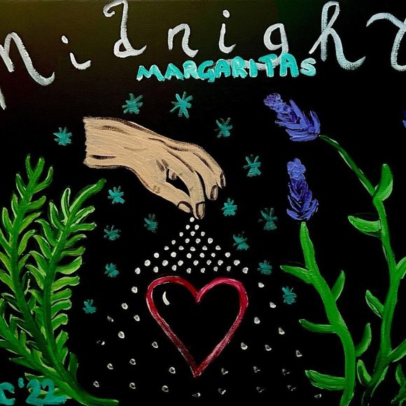 Other - Original 16x20 Canvas Painting - Midnight Margaritas Practical Magic